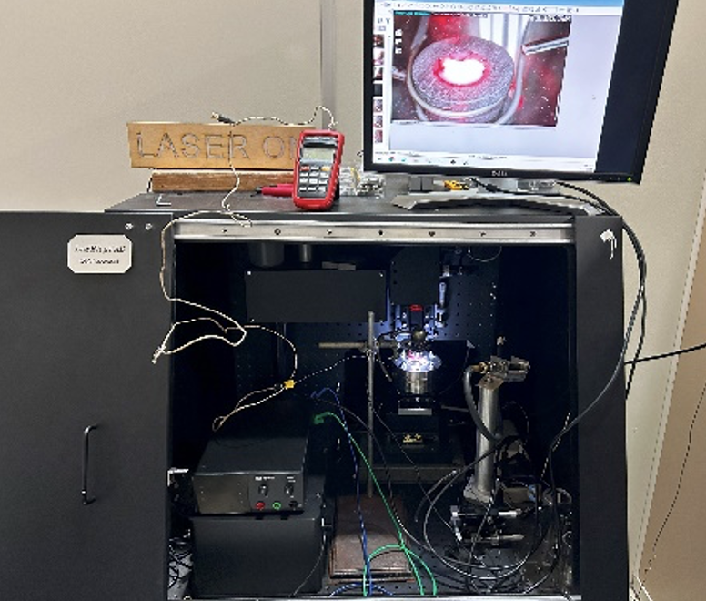 Fig.2 Laser Ablation Inductively Coupled Plasma Mass Spectrometry (LA-ICP-MS)